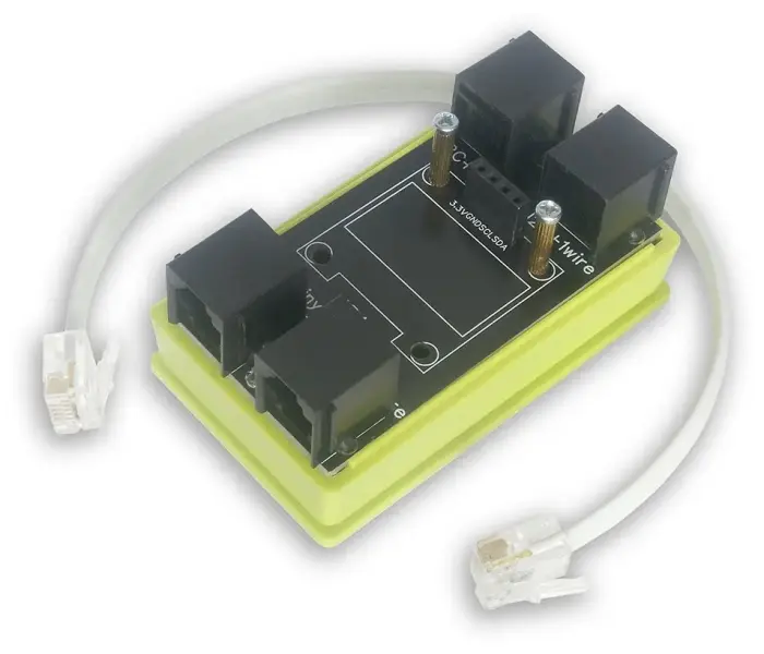 TINYCONTROL tB4 - expansion board with 1-Wire, I2C, OLED