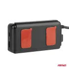 Extension socket with voltmeter AMIO-03781 — Photo 4