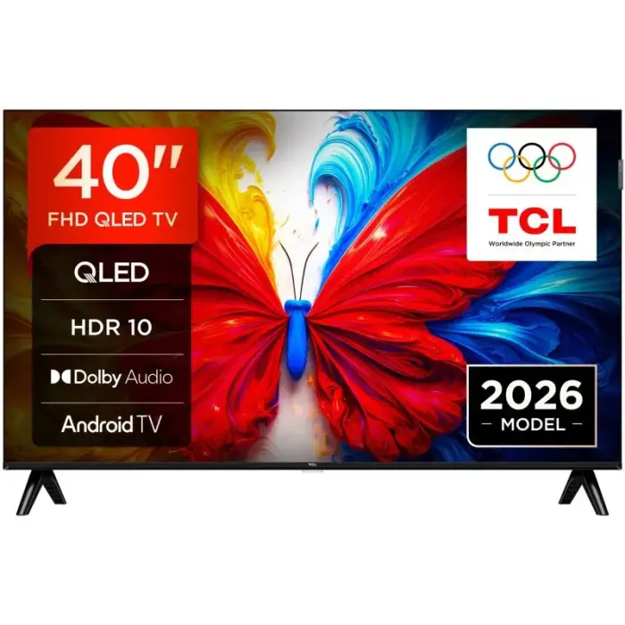 TCL S5L 40S5L TV 101.6 cm (40") Full HD Smart TV Wi-Fi Black 300 cd/m2
