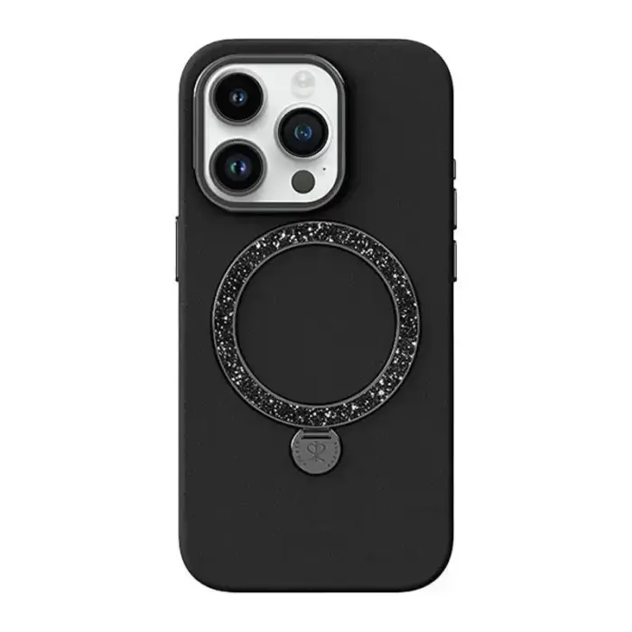 Joyroom PN-14L2 Vāks Dancing Circle priekš iPhone 14 Pro (melns)
