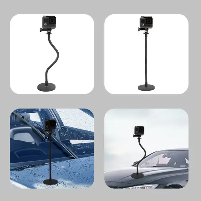 Hurtel Magnetic Gooseneck Mount for GoPro Sports Cameras 54cm