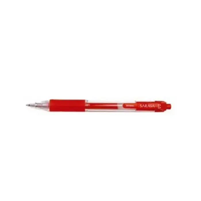 Gel pen ZEBRA SARASA 0.5mm, red