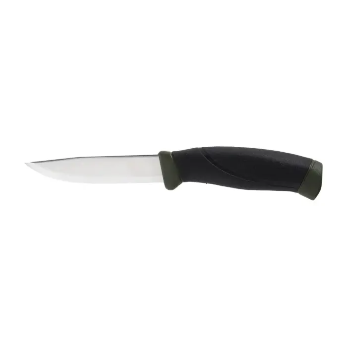Morakniv Companion MG Knife – Carbon Steel – Black / Olive