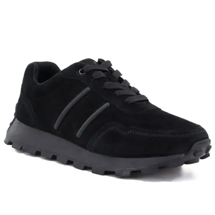 Leather platform кроссовки black S.Barski - Buty: 39