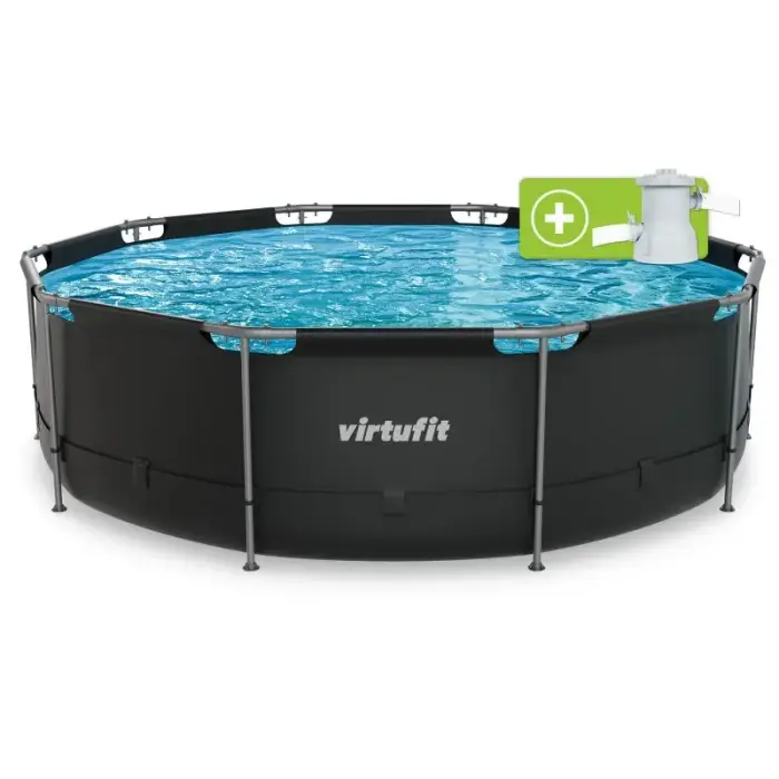 VIRTUFIT ROUND POOL 366 CM WITH FILTER PUMP