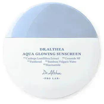 Dr.Althea Aqua Glowing Saules aizsargkrēms sejai SPF 50, 45ml