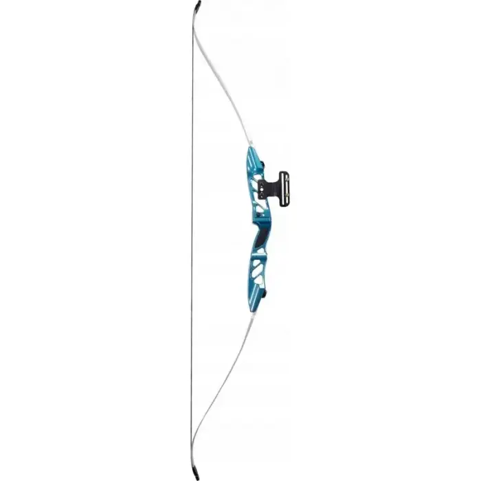 Poe Lang Take Down Blue Jazz Recurve Bow - Blue, 30LB (RE-023U-30)