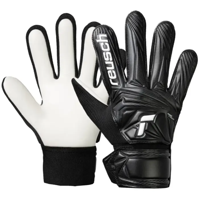 Reusch Attrakt Starter Solid Junior väravavahi kindad 56 72 514 7700 Must 7