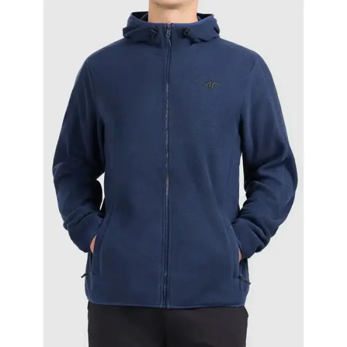 Men’s Fleece Hoodie 4F 4FWMM00TFLEM488-31S - Size: S