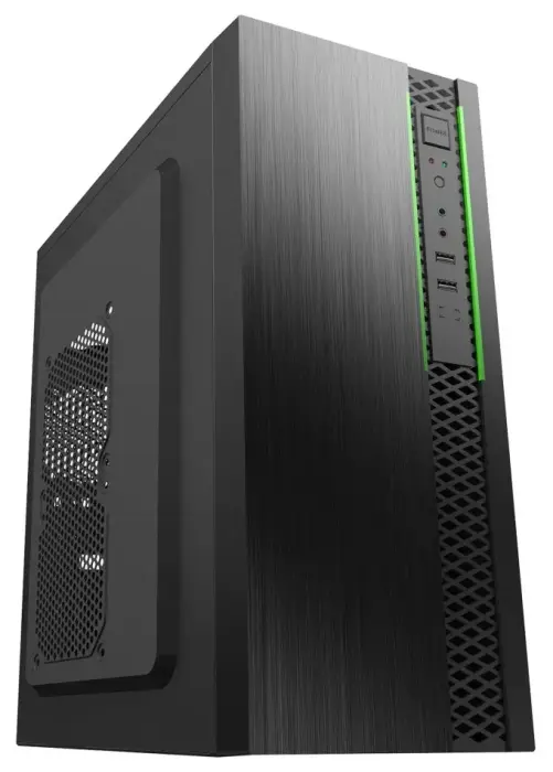 EUROCASE MidT ML N6-550B / bez Power Supplye / 2x USB 3.0  / black