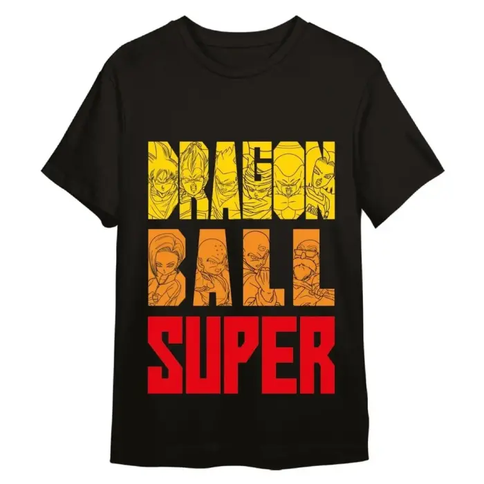 Dragon Ball Z Letters pieaugušo t-krekls