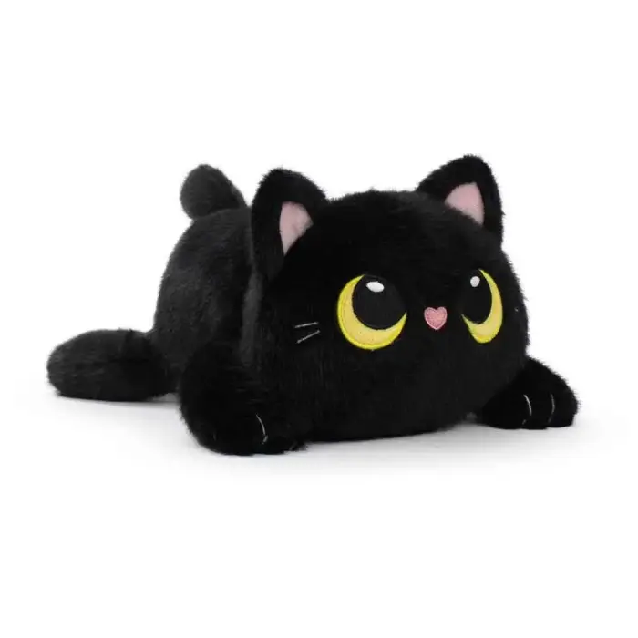 Mushy Friends Black Cat pliušinis žaislas 28cm