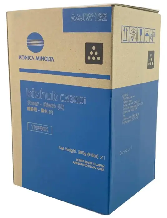 Konica Minolta originalus toneris AAJW152, black, 13000str., TNP-80K, Konica Minolta Bizhub C3320i
