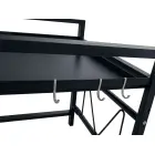 Microwave oven rack adjustable kitchen shelf — Photo 3