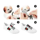 Silicone shoe laces without binding 16pcs — Photo 7
