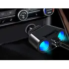 Cigarette lighter socket splitter with 2 USB — Photo 3