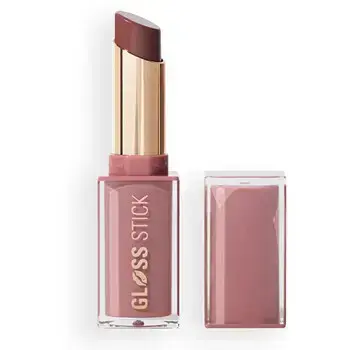 Makeup Revolution Pout Lip Gloss Stick - Rtěnka 3 g Shimmer Toasted Caramel