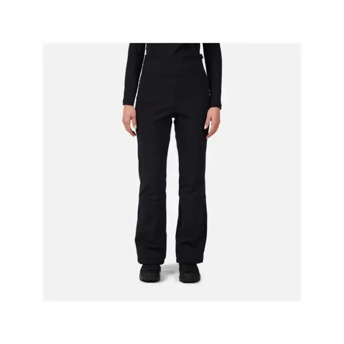 ROSSIGNOL W Ski Softshell Pant Women's Ski Pants Black - Size: XS