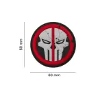 Deadpool Skull Rubber Patch — Photo 5