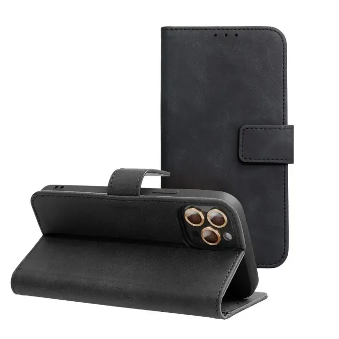 TENDER Book Case for iPhone 17 black