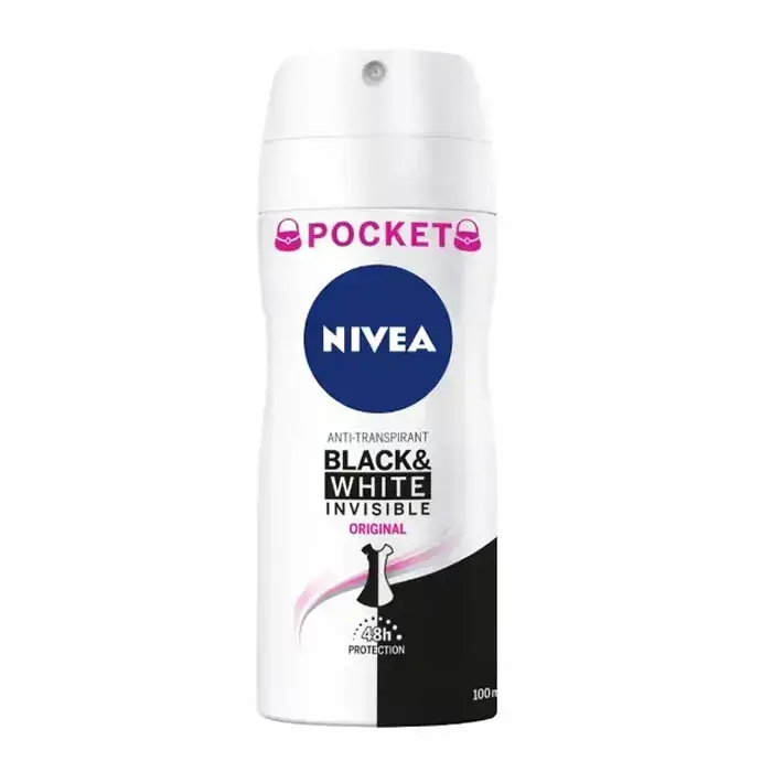 Nivea Black & White Invisible Original Deodorantsprei 100ml