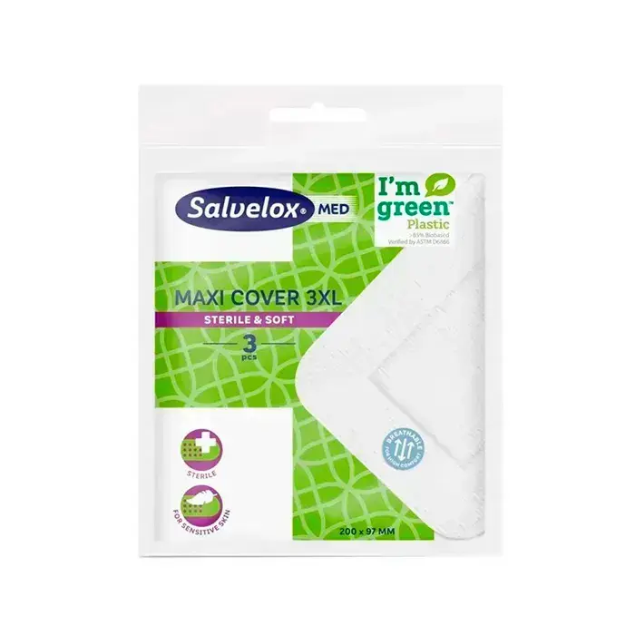 Salvelox Maxi Cover 3 Sterile Dressings 3XL