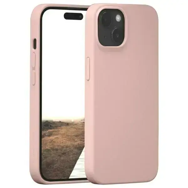 dbramante1928 Monaco MagSafe vāks iPhone 15 - Pink Sand