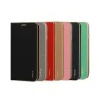 Vennus Book Case for iPhone 13 Pro Max, Red — Photo 5