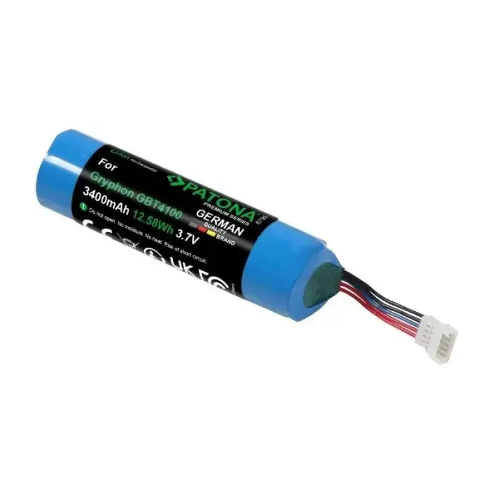 PATONA Premium Battery for Datalogic Gryphon GBT4100, 3400 mAh, 3.7 V