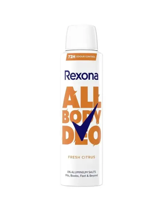Rexona Fresh Citrus Унисекс Дезодорант-спрей для всего тела 150 мл