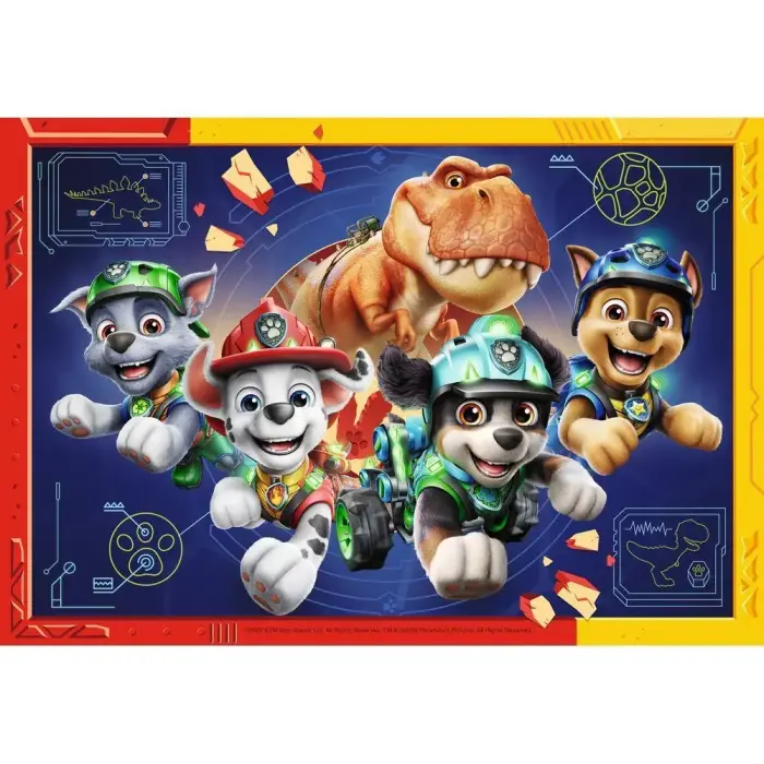 Paw Patrol Dino Movie puzzle 2x12 tk