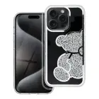 TEDDY BEAR dėklas iPhone 16 sidabrinis — Nuotrauka 1