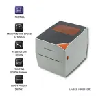 Qoltec Label printer LTP-0245 | thermal | High Speed | 203 dpi | USB Фото num