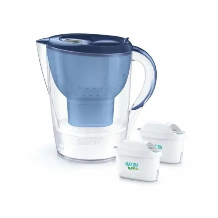 Brita Marella XL filterkann + 2 MaxtraPro PP padrunit (3.5l; sinine)