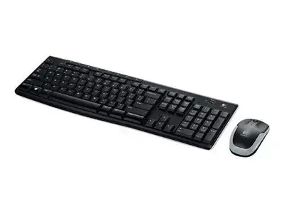 Logitech MK270 Wireless Keyboard and Mouse Set – Black