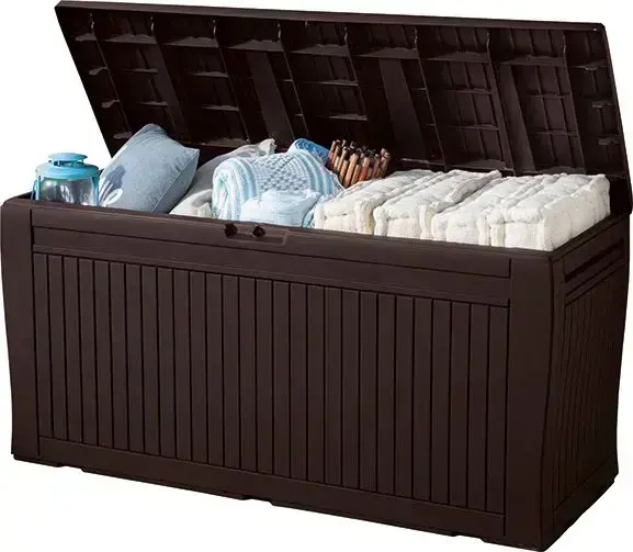 Uzglabāšanas kaste Comfy Storage Box 270L brūna Foto 9