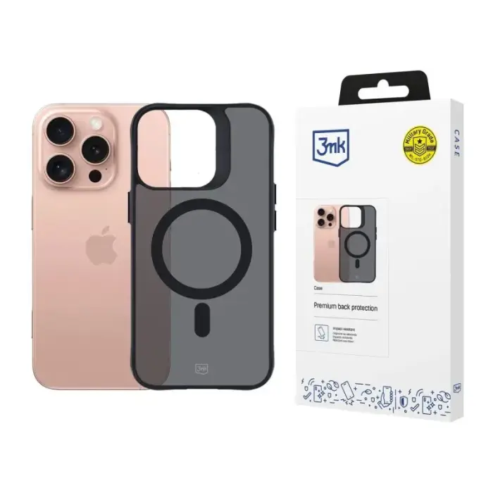 Apple iPhone 16 Pro - 3mk Smoke MagCase dėklas