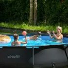 VIRTUFIT ROUND POOL 305 CM WITH FILTER PUMP — Foto 5