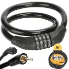 Bicycle safety lock lock cable code four-digit cipher — Photo 1