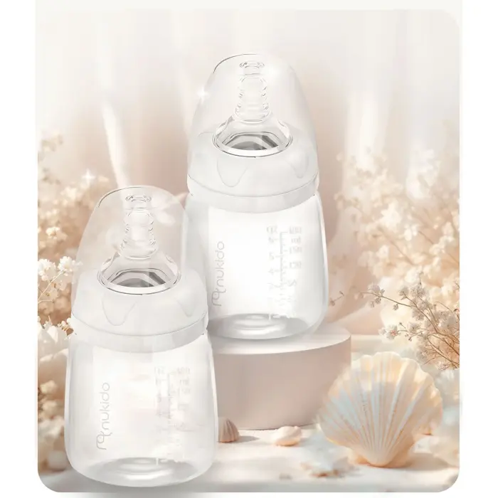 Zestaw butelek PP do mleka 2 szt. Nukido Foto 4