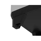 Spintelė Linear Base Cabinet, juoda/balta Photo