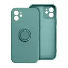 SILICONE RING dėklas iPhone 16 Pro Max žalias — Nuotrauka 1