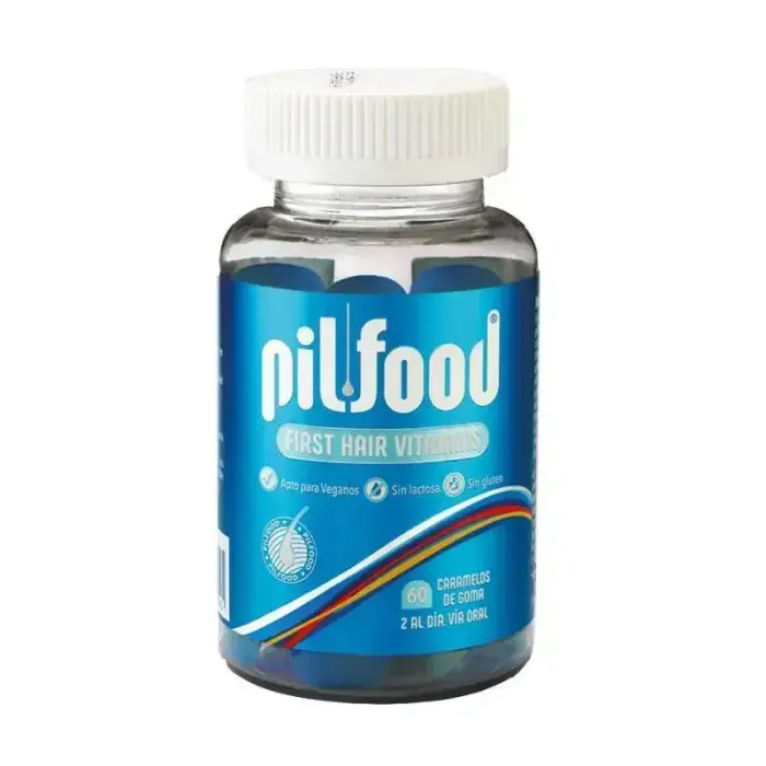 Pilfood First juuksevitamiinid, 60 kummikommi