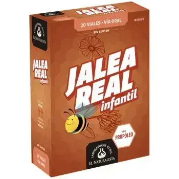El Natural Jalea Real Infantil Con Propoleo 20 Viales