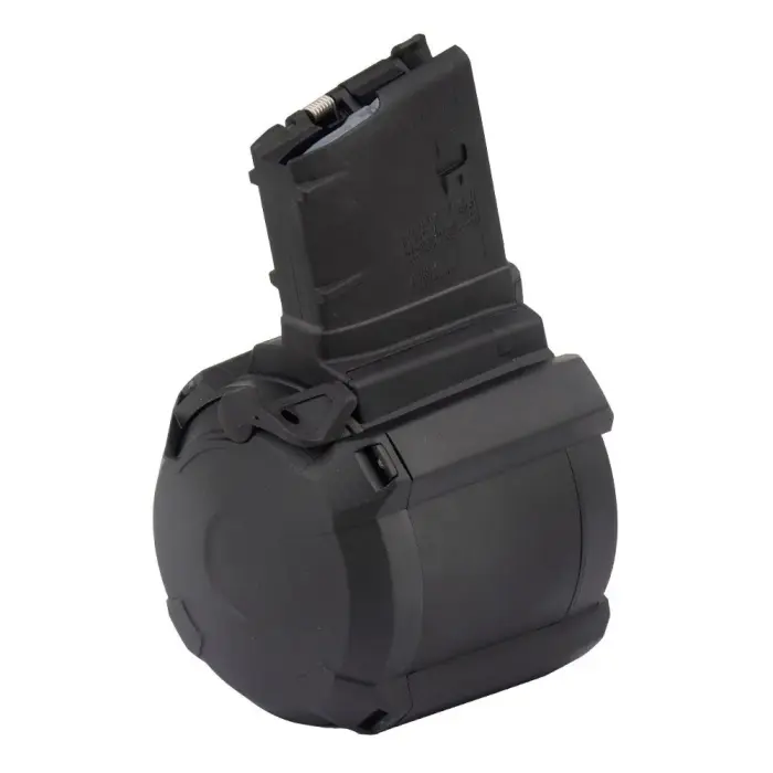 Magpul PMAG D-50 LR/SR GEN M3 būgninė dėtuvė – juoda