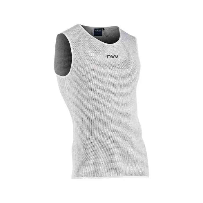 NORTHWAVE LIGHT Base layer cycling jersey - white - Size: M