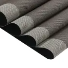 Table placemat 35x35 cm, dark brown Photo