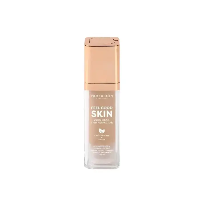 Profusion, Feel Good Skin, Satin Finish, Liquid Foundation, 320, Medium, SPF 15, 30 ml