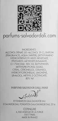 Salvador Dali DaliA туалетная вода 30мл спрей