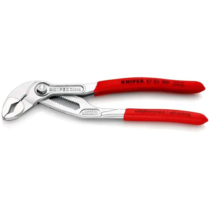 Vamzdžių raktas 1.25" Chrome Cobra 180mm Knipex